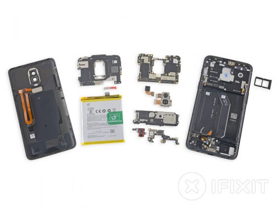OnePlus 6 iFixit naprawa