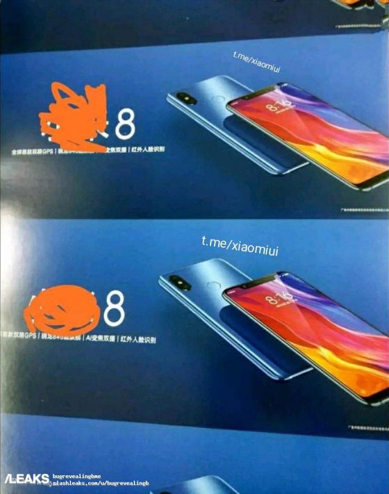 Xiaomi Mi 8 specyfikacja pudełko