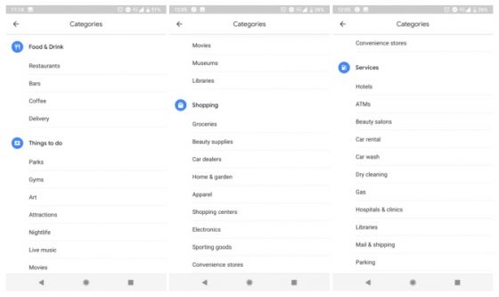 Mapy Google Material Theme 