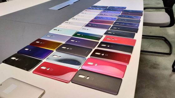OnePlus 6 planowane kolory