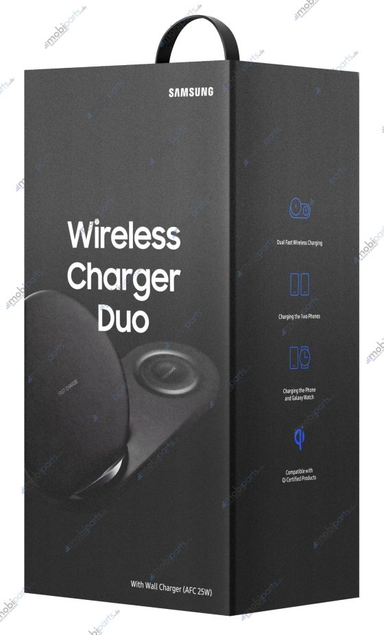Wireless Charger Duo ładowarka bezprzewodowa dla Samsung Galaxy Note 9 Galaxy Watch