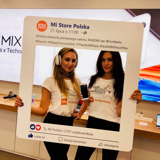 Xiaomi Mi Store Wrocław otwarcie sklep salon promocje darmowa koszulka Pasaż Grunwaldzki
