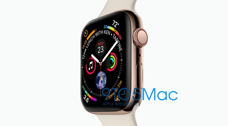 Apple iPhone Xs Plus złoty kiedy premiera specyfikacja techniczna iPhone 2018 cena iPhone X Plus iPhone 9 Apple Watch series 4 rendery Apple Watch 4 2018