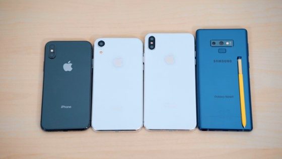 Samsung Galaxy Note 9 iPhone X Plus Apple iPhone 2018 atrapy porównanie kiedy premiera specyfikacja techniczna