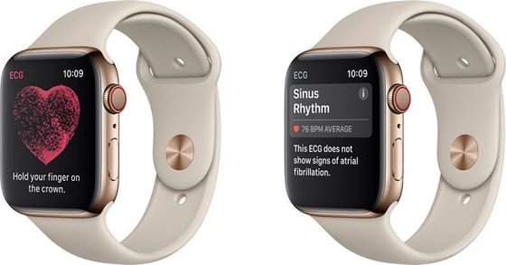 Apple Watch series 4 EKG elektrokardiogram nie w Polsce cena gdzie kupić w Polsce