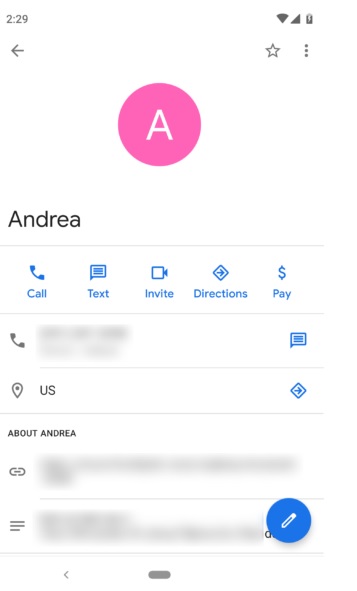 Kontakty Google 3.1 co nowego