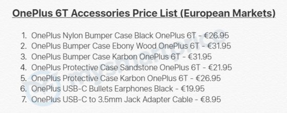 akcesoria OnePlus 6T cena kiedy premiera specyfikacja techniczna