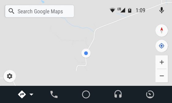 Android Auto nowe Mapy Google nowy interfejs