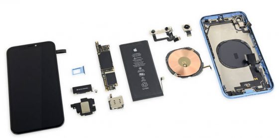 Apple iPhone Xr ifixit naprawa specyfikacja techniczna płyta główna opinie