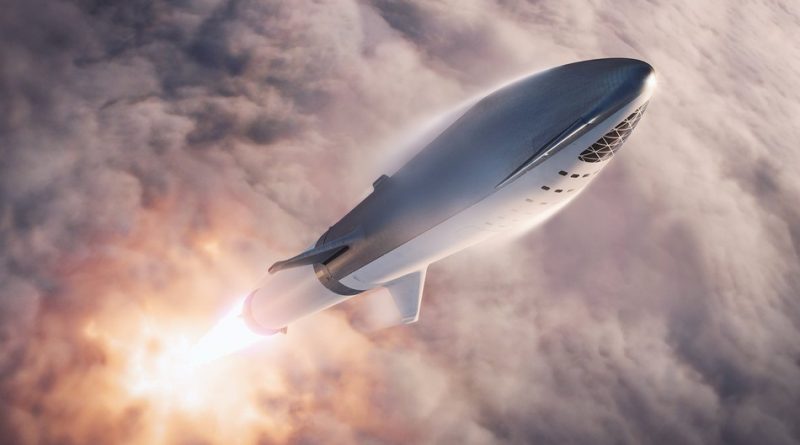 Rakieta nośna SpaceX BFR Falcon 9 Block 5 Elon Musk kosmos Starship Super Heavy