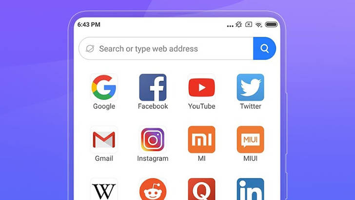 Mint Browser przeglądarka internetowa Xiaomi
