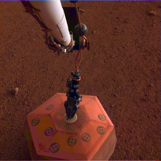 NASA sonda kosmiczna Insight lądownik Mars sejsmograf kosmos nauka