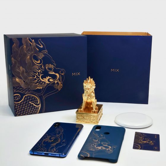 Xiaomi Mi Mix 3 Palace Edition złoty numer Play aukcja WOŚP Wielka Orkiestra Świątecznej Pomocy