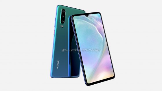 Huawei P30 Pro rendery Onleaks smartfony 2019 specyfikacja techniczna kiedy premiera
