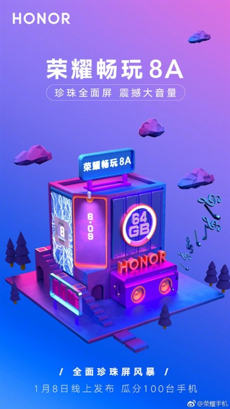 Huawei Honor 8A kiedy premiera specyfikacja techniczna gdzie kupić najtaniej w Polsce