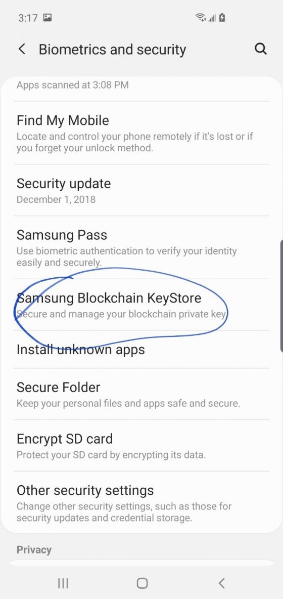 Samsung Galaxy S10 blockchain portfel do kryptowalut kiedy premiera specyfikacja techniczna opinie