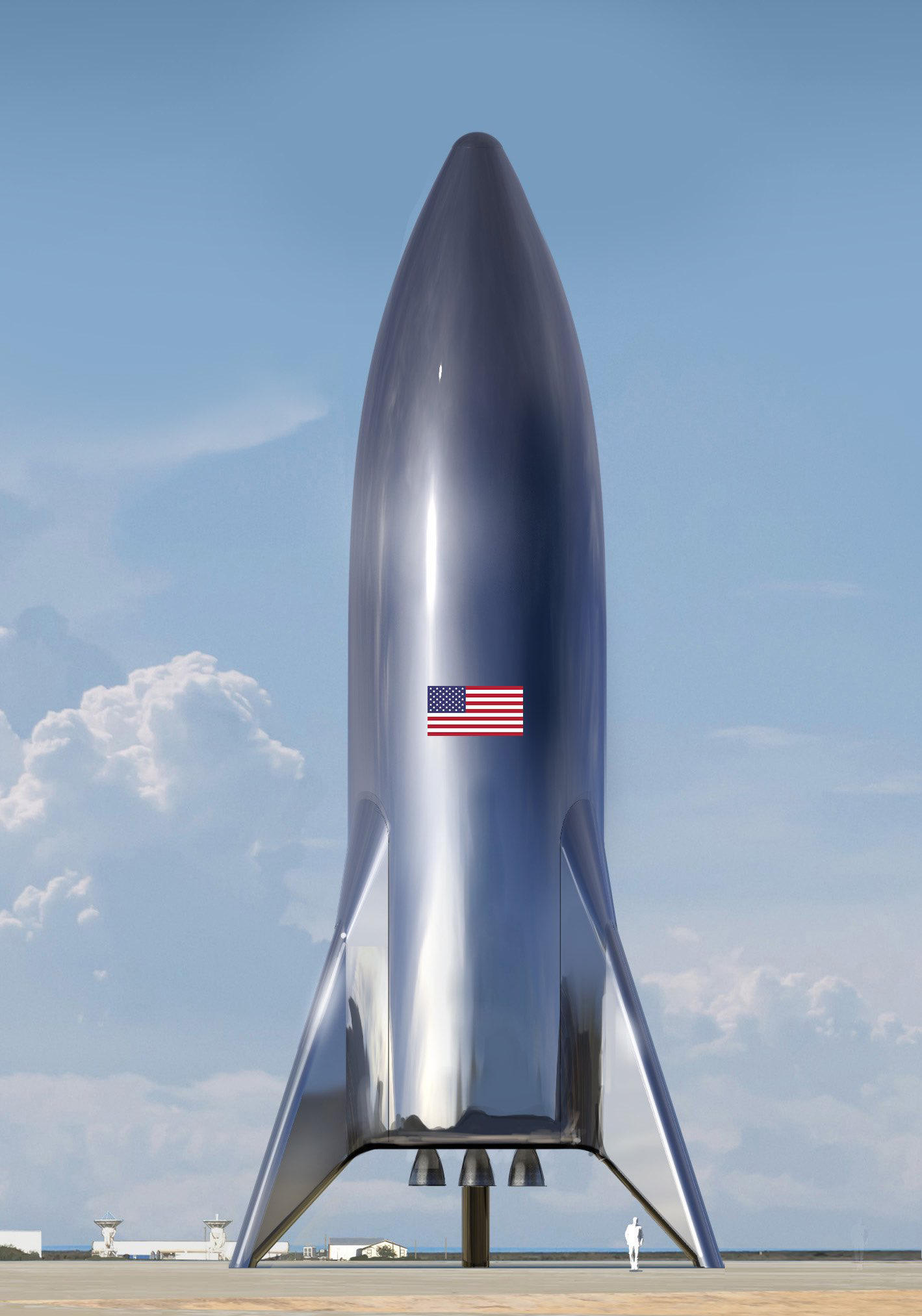 SpaceX Starship BFR rakieta nośna Elon Musk