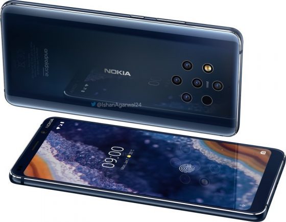 Nokia 9 Pureview rendery kiedy premiera specyfikacja techniczna opinie polska cena HMD Global MWC 2019 gdzie kupić najtaniej w Polsce