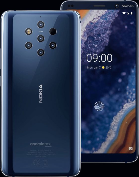 Nokia 9 Pureview cena premiera opinie specyfikacja techniczna aparat gdzie kupić najtaniej w Polsce HMD Global Xiaomi Face Unlock TrulySecure