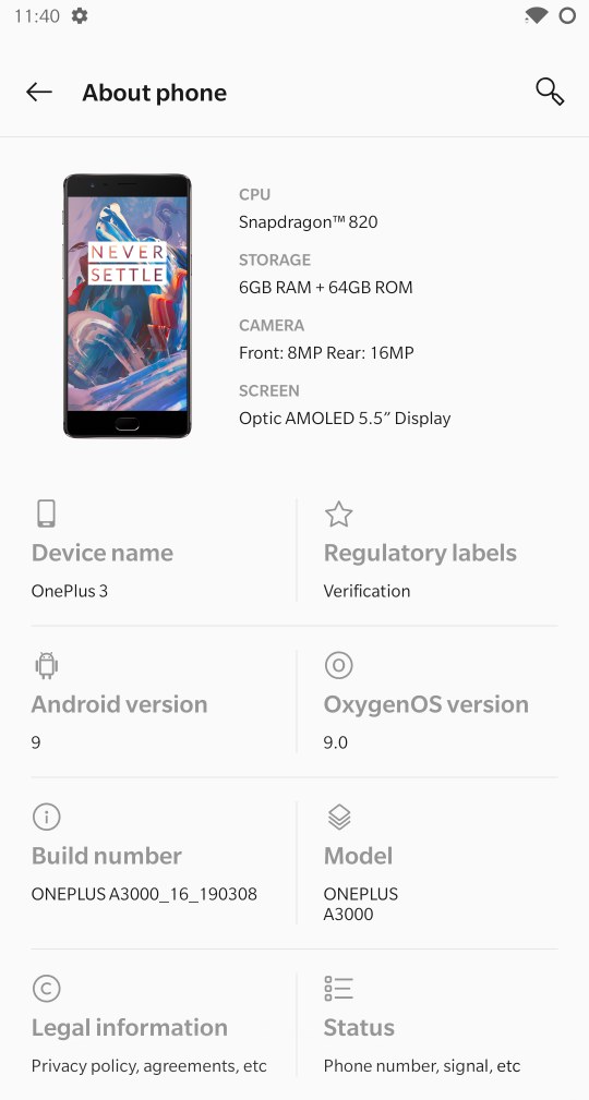 OnePlus 3T 3 kiedy Android 9 Pie OxygenOS 9 beta aktualizacja
