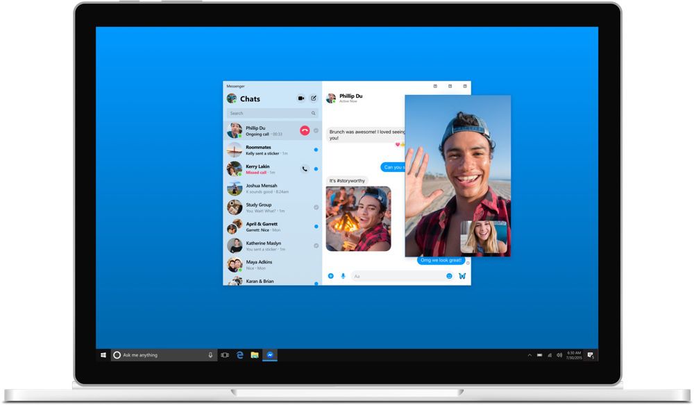 Facebook Messenger nowy na desktopy Windows 10 macOS kiedy premiera F8