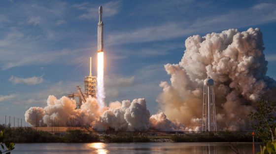 Falcon Heavy SpaceX kiedy drugi start misja Arabsat-6A kosmos