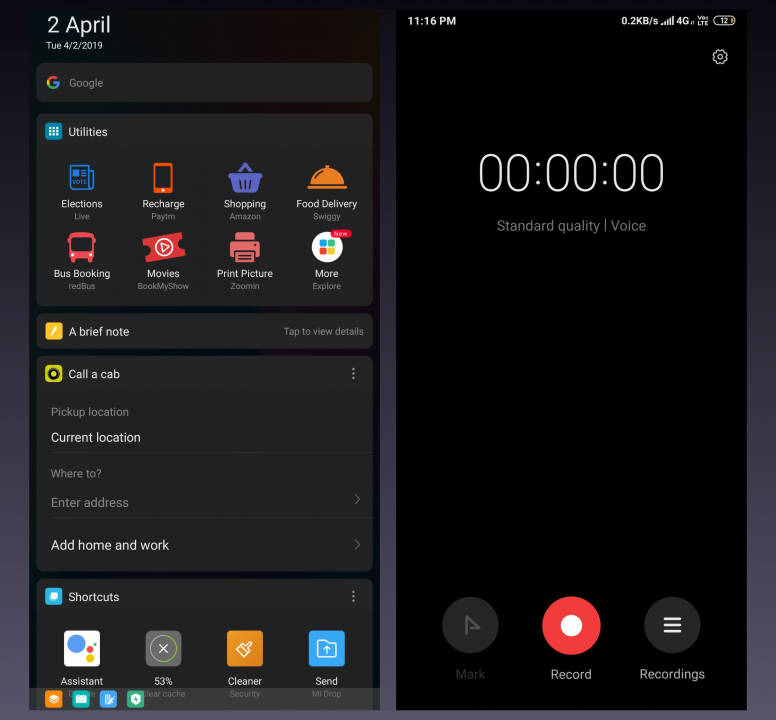 Xiaomi MIUI 10 Global Beta dark model czarny motyw ciemny jak włączyć na jakich smartfonach Redmi