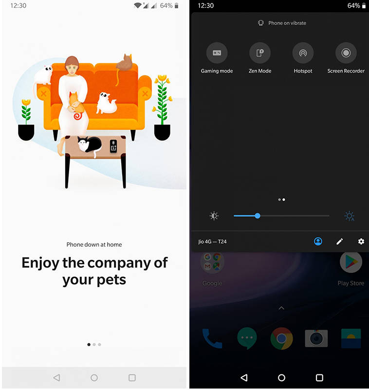 OnePlus 7 Pro nagrywanie ekranu tryb Zen Mode jak włączyć na starszych smartfonach z OxygenOS 9