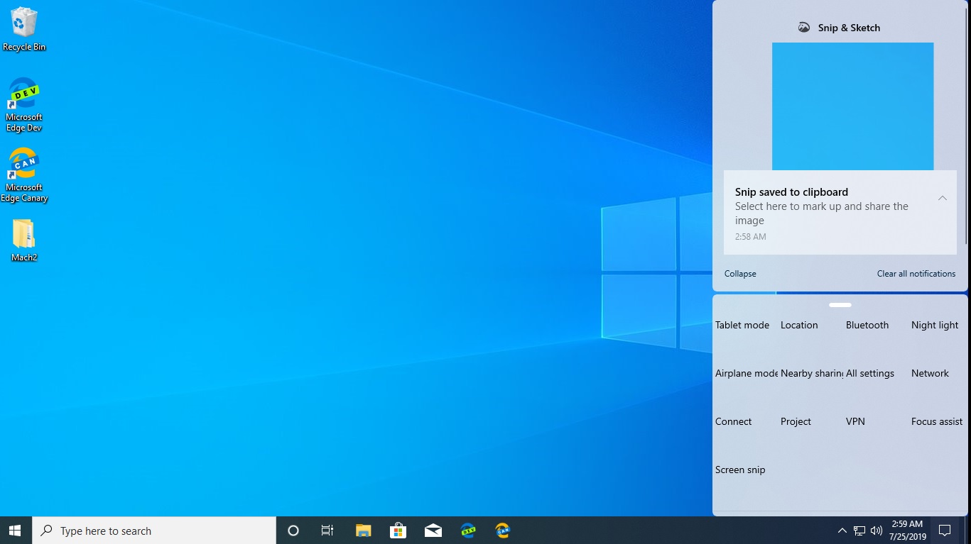Nowe centrum akcji z Windows 10 20H1 kiedy premiera