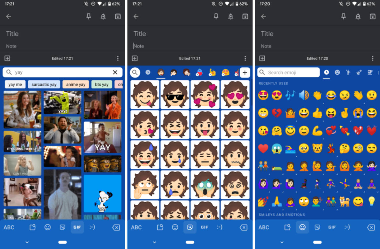 Google Gboard 8.4 Android aplikacje klawiatura emoji co nowego