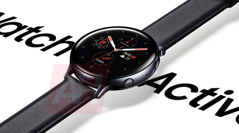 Samsung Galaxy Watch Active 2 różowy render smartwatche kiedy premiera plotki przecieki wycieki specyfikacja techniczna
