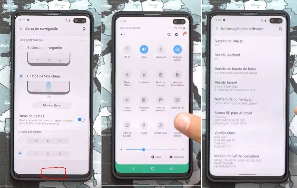 Samsung Galaxy S10 aktualizacja Android 10 nakładka One UI wideo co nowego nowości nowe funkcje kiedy