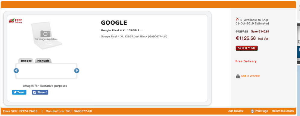 Google Pixel 4 XL cena kiedy premiera plotki przecieki wycieki specyfikacja techniczna opinie