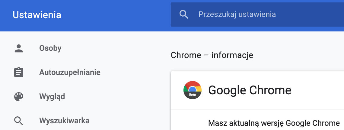 Google Chrome 76 aktualizacja luki dziury przeglądarki bezpieczeństwo