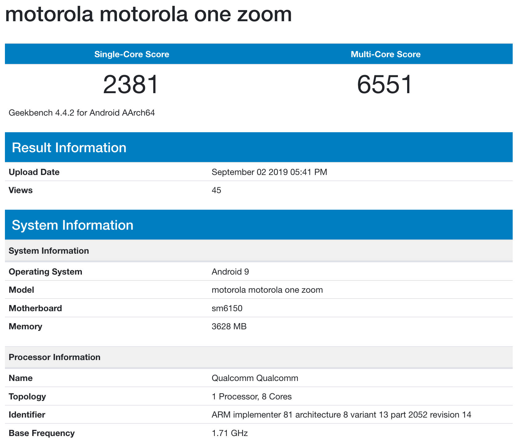 Motorola One Zoom cena kiedy premiera specyfikacja techniczna plotki przecieki wycieki IFA 2019