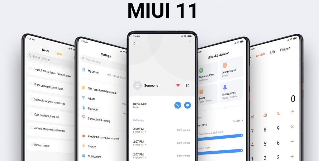 MIUI 11 Global Beta kiedy na smartfony Xiaomi Redmi aktualizacja data premiery dźwięki powiadomień