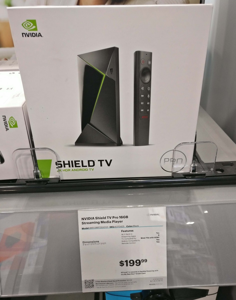 Nvidia Shield TV Pro cen specyfikacja techniczna kiedy premiera plotki przecieki wycieki konsola do gier z Android TV
