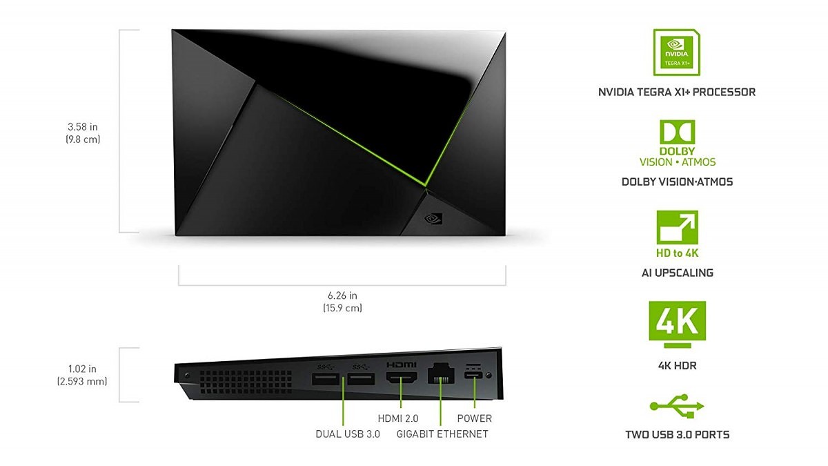 Nvidia Shield TV Pro cen specyfikacja techniczna kiedy premiera plotki przecieki wycieki konsola do gier z Android TV