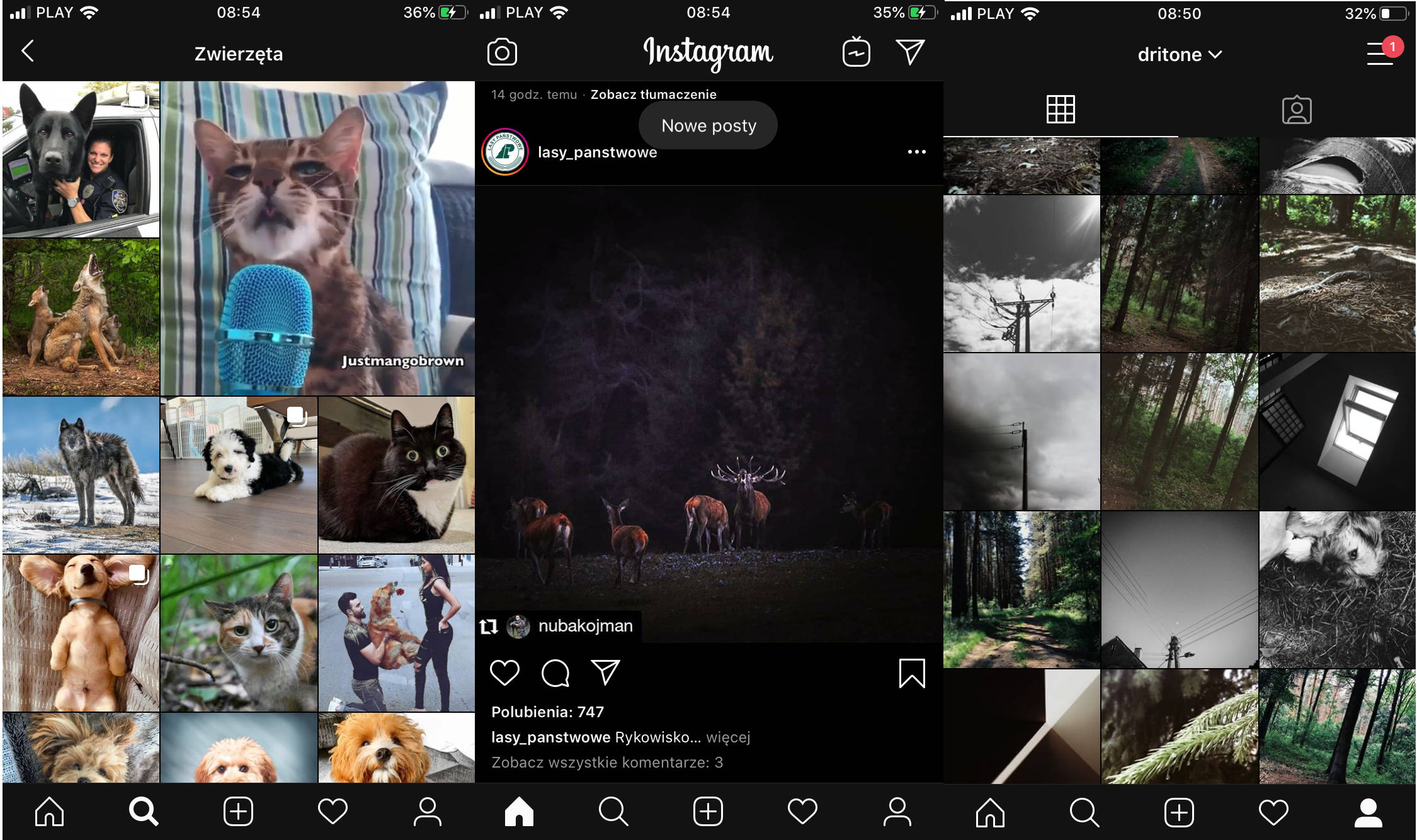 Instagram dark mode tryb ciemny motyw jak włączyć na iPhone iOS 13