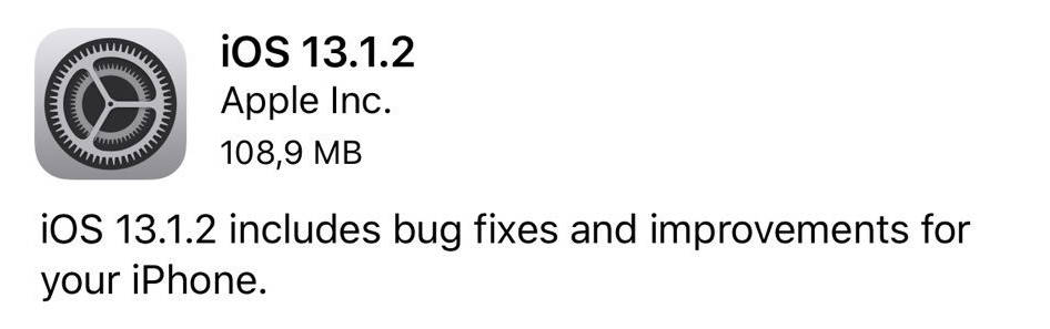 iOS 13.1.2 co nowego aktualizacja Apple iPhone opinie czy warto instalować iPadOS 13.1.2 kiedy iOS 13.2 beta