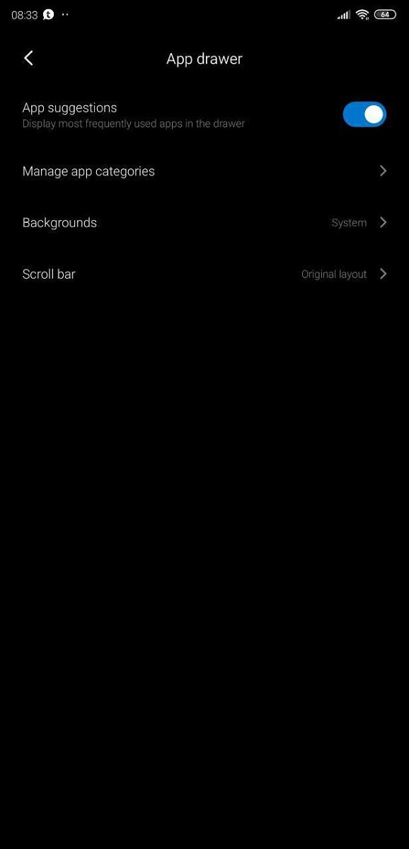 MIUI 11 laucnher aplikacji Xiaomi szuflada aplikacj aktualizacja