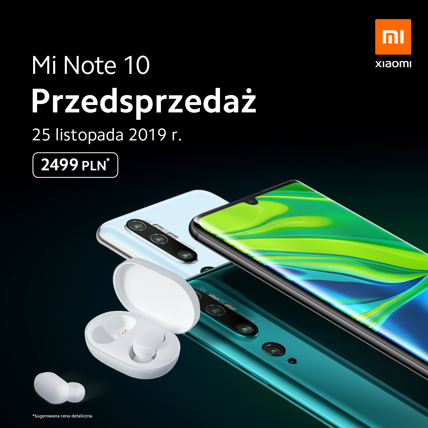 polska przedsprzedaż Xiaomi Mi Note 10 Pro cena opinie gratisy gdzie kupić najtaniej w Polsce 