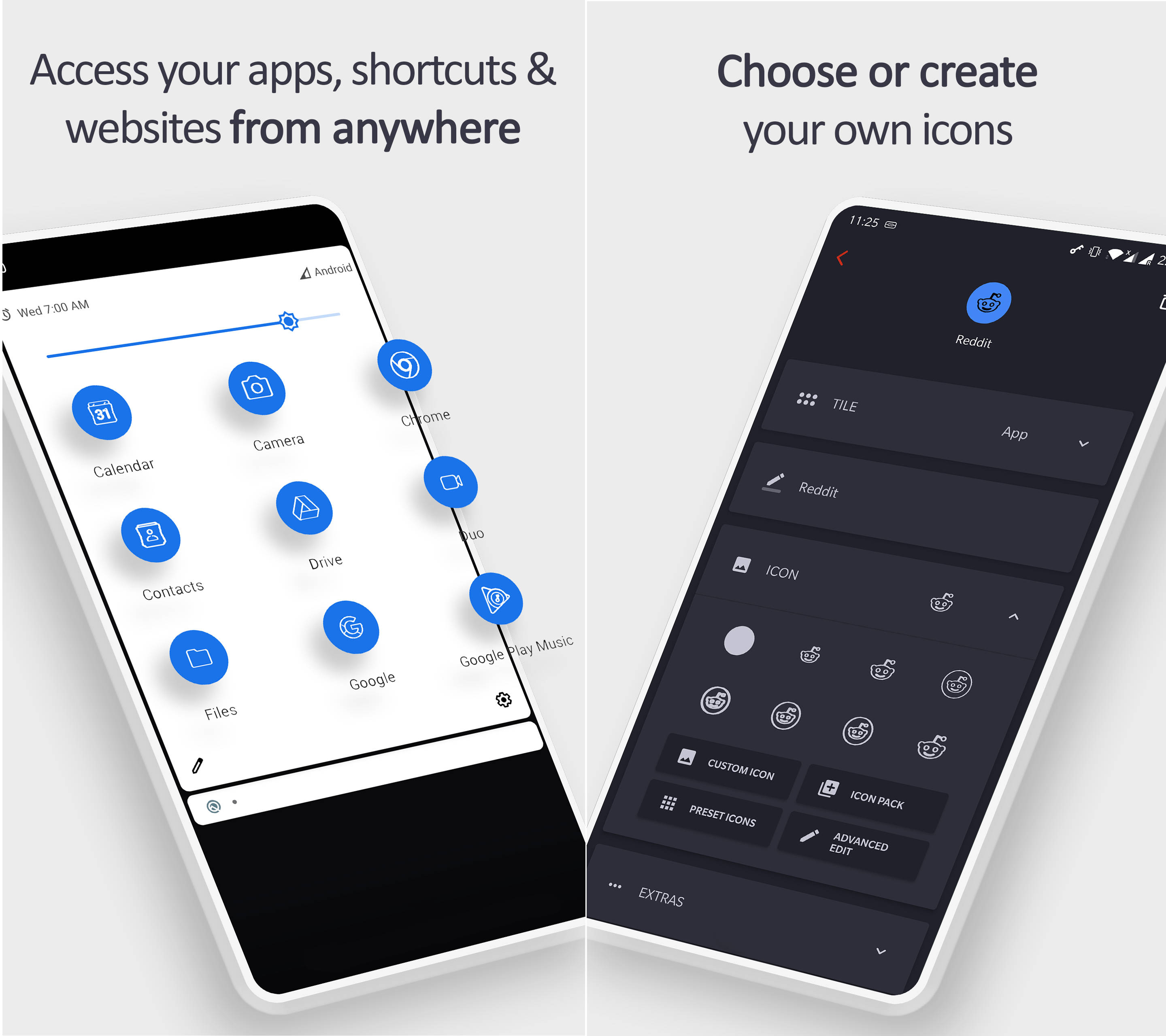 najlepsze nowe aplikacje Android listopad 2019 Sklep Google Play Tile Shortcuts