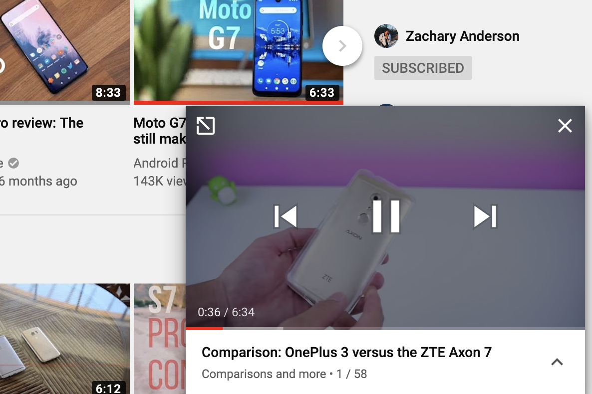 YouTube na desktopy nowy mini player i współdzielenie playlist