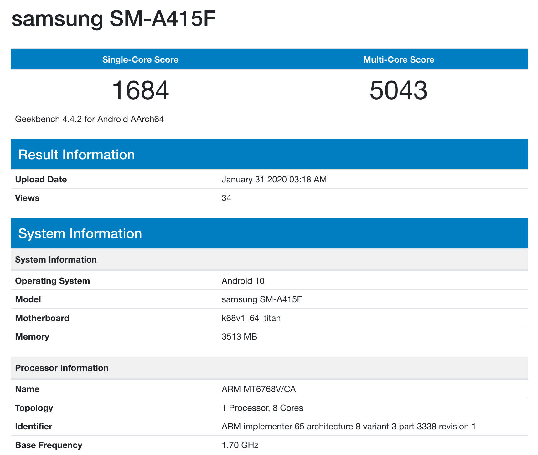 Samsung Galaxy A41 plotki przecieki wycieki MediaTek Helio P65 opinie specyfikacja dane techniczne