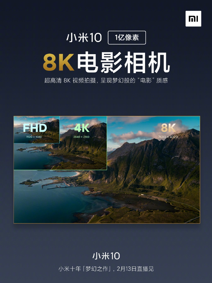 Xiaomi Mi 10 Pro nagrywanie wideo w 8K jak Galaxy S20 aparat plotki przecieki wycieki specyfikacja dane techniczne