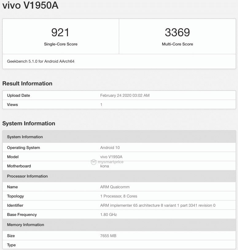 nowy vivo NEX 3 5G ze Snapdragon 865 kiedy pemiera plotki przecieki wycieki specyfikacja dane techniczne