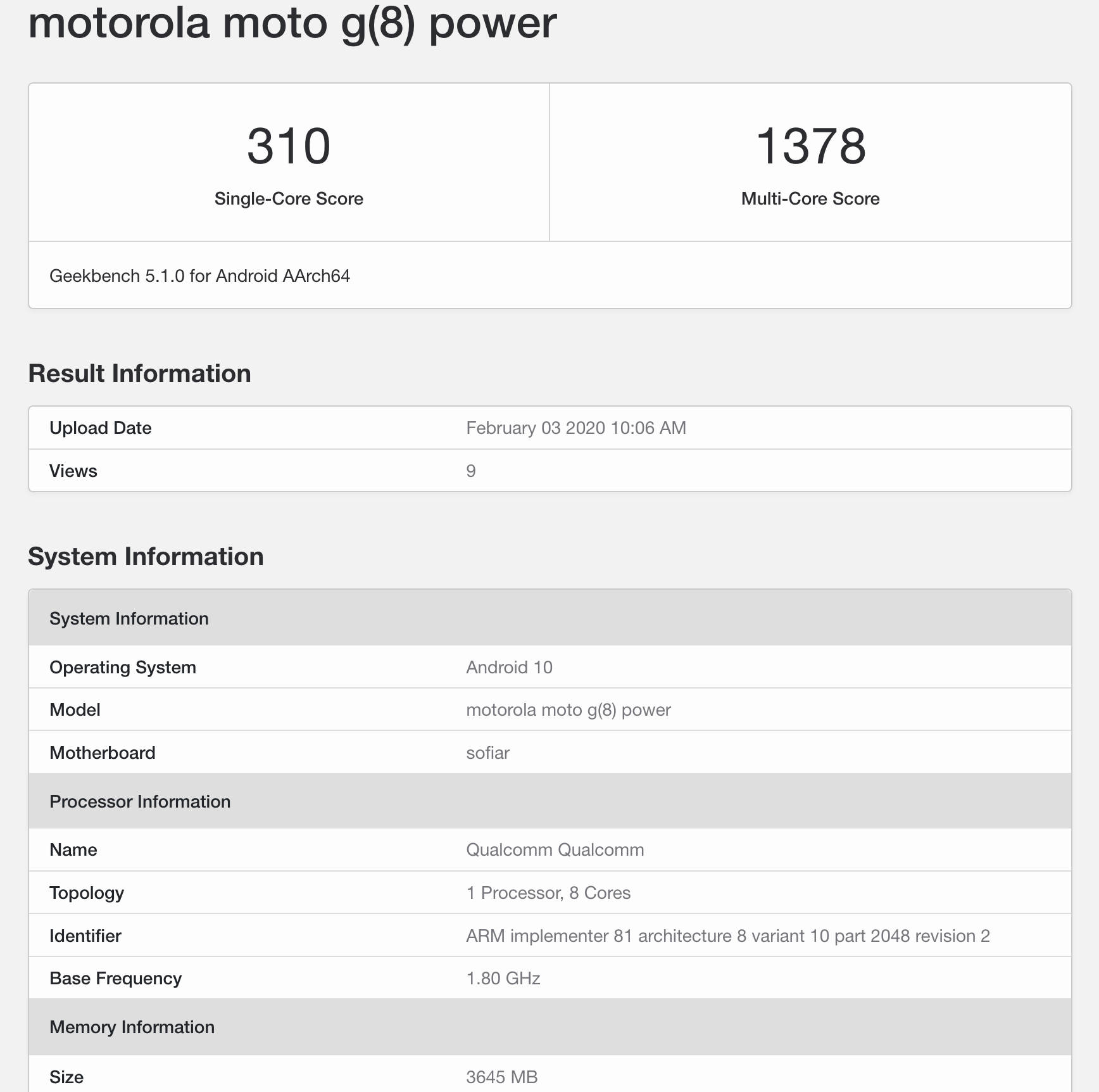 Motorola Moto G8 Power kiedy premiera plotki przecieki specyfikacja dane techniczne wycieki