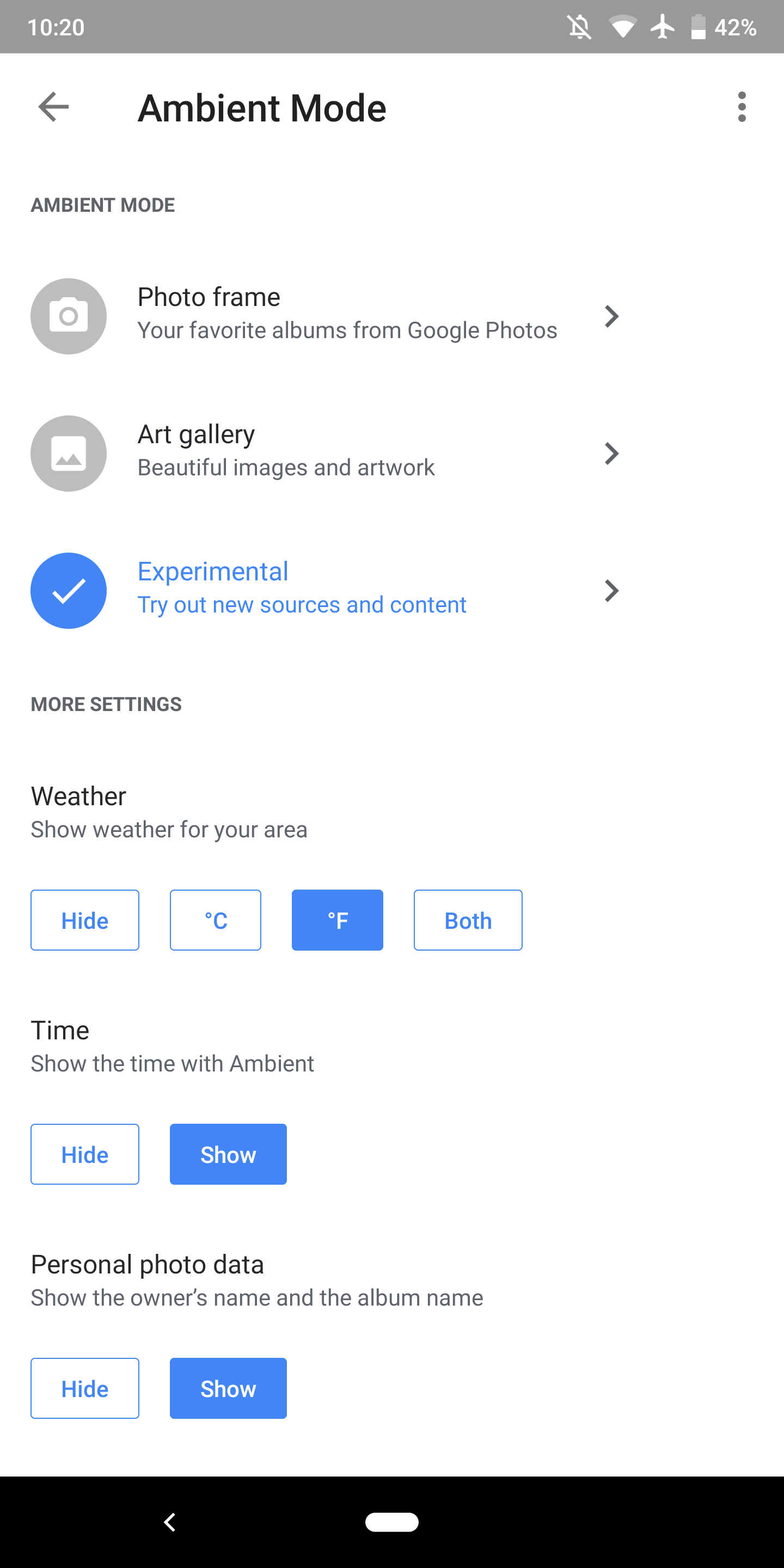 Google Chromecast Ambient Mode jakość pokaz zdjęć