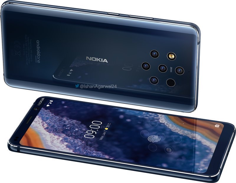Nokia 9.3 Pureview 5G plotki przecieki wycieki kiedy premiera specyfikacja dane techniczne